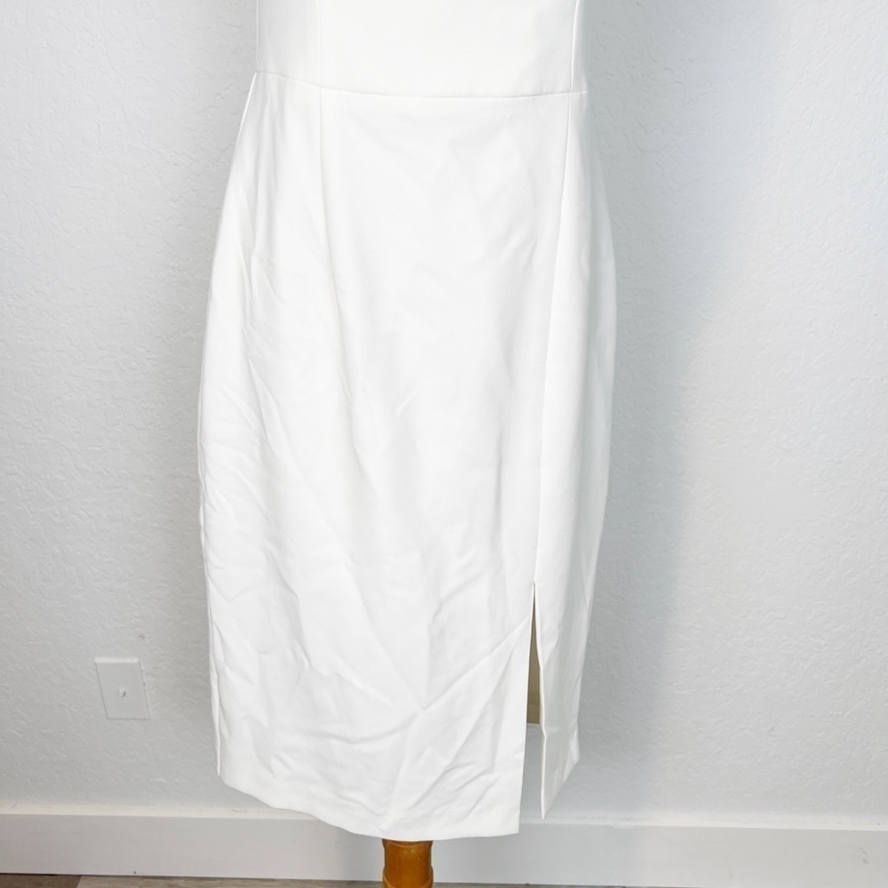 Black Halo Hepfburn Off-Shoulder Sheath Dress - Picture 5 of 10